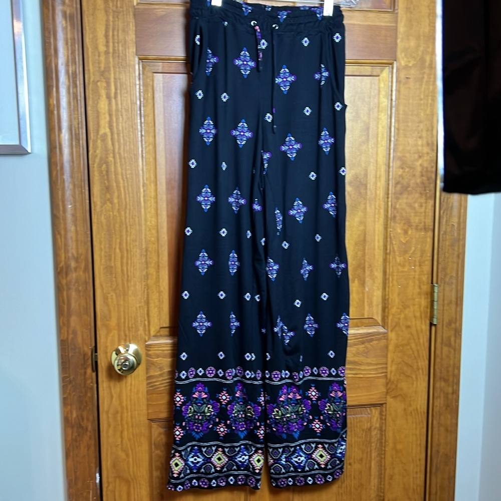 Women's Size Large French Laundry Print Pants